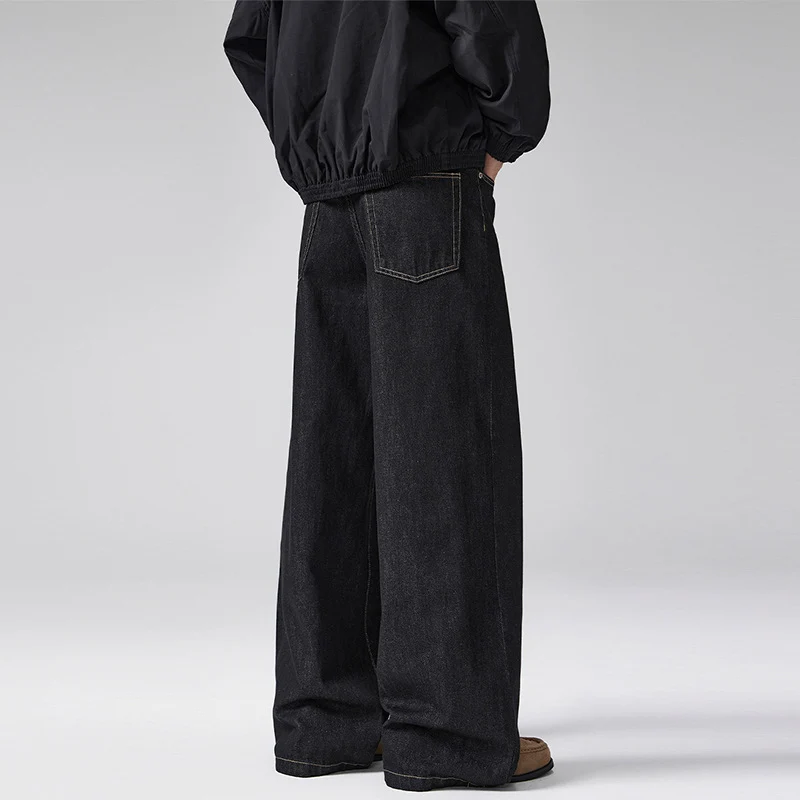 Herren Extraweite Baggy-Jeans aus robustem Denim Drune