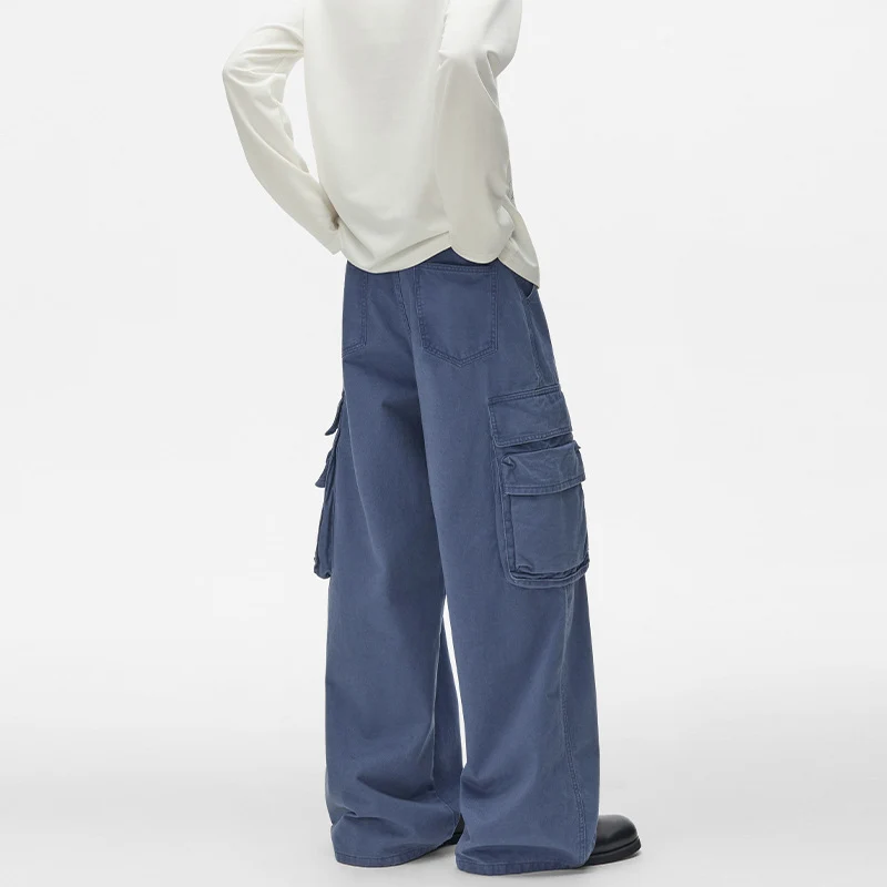 Herren Cargo-Hose mit weitem Schnitt und großen Seitentaschen Drune