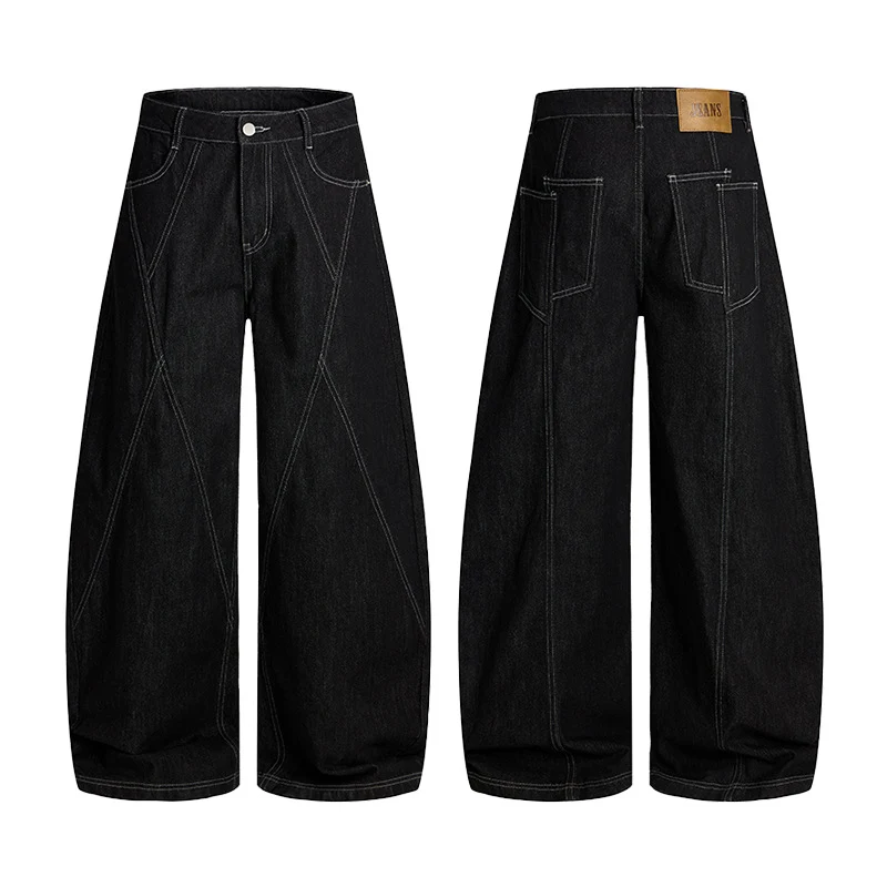 Herren Ärmelloses Oversize-Tanktop mit Mesh‑Einsätzen und asymmetrischem Schnitt Drune
