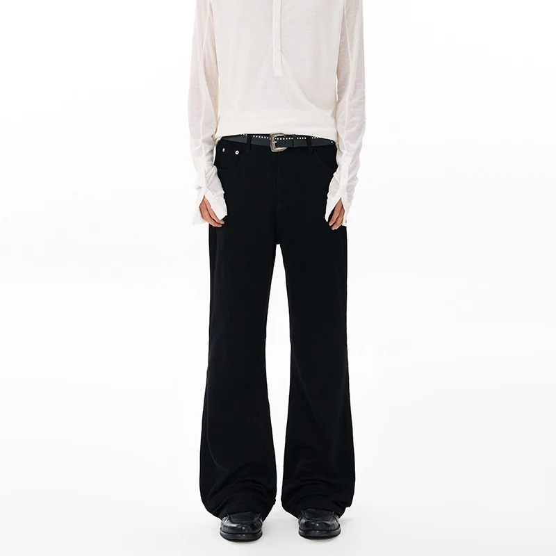 Damen Weit geschnittene Tiefer‑Schritt Five‑Pocket‑Jeans mit verlängertem Saum Drune
