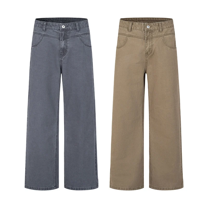Damen Tiefsitzende Baggy-Denimhose mit ultraweitem Bein und relaxed-Fit Drune