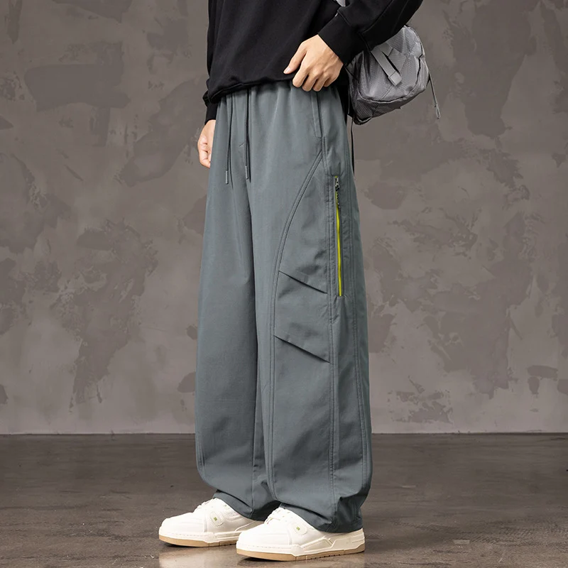 Herren Weite Cargo-Hose Drune