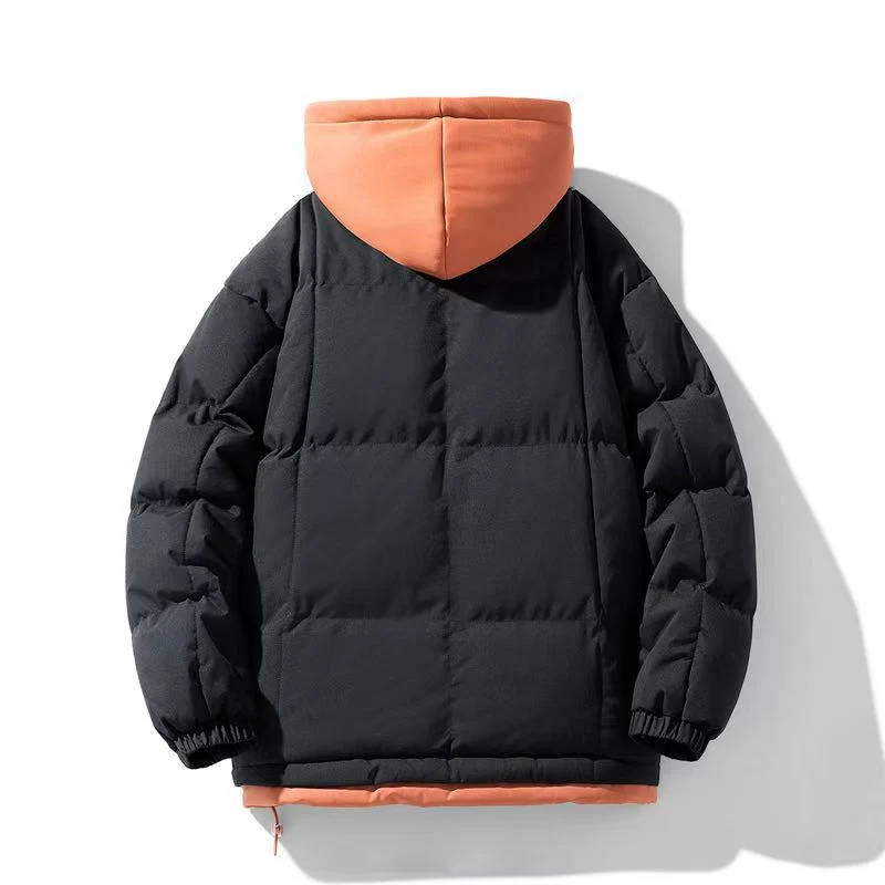Herren Wattierte Übergangsjacke mit abnehmbarer Kapuze Drune