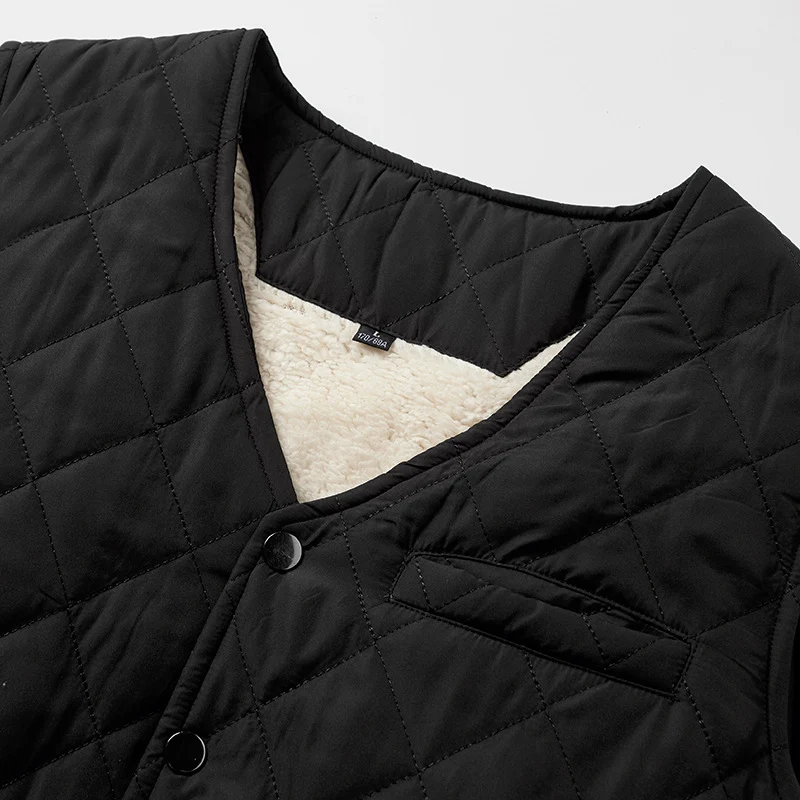 Herren Wattierte Outdoor-Steppweste Drune