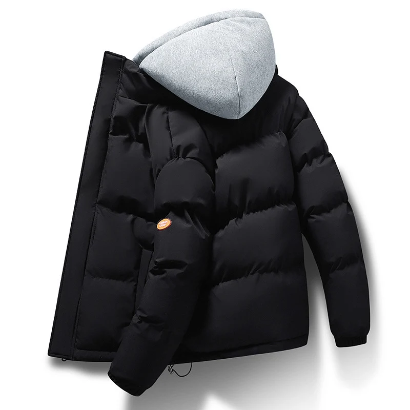 Herren Wattierte Kapuzenjacke Drune