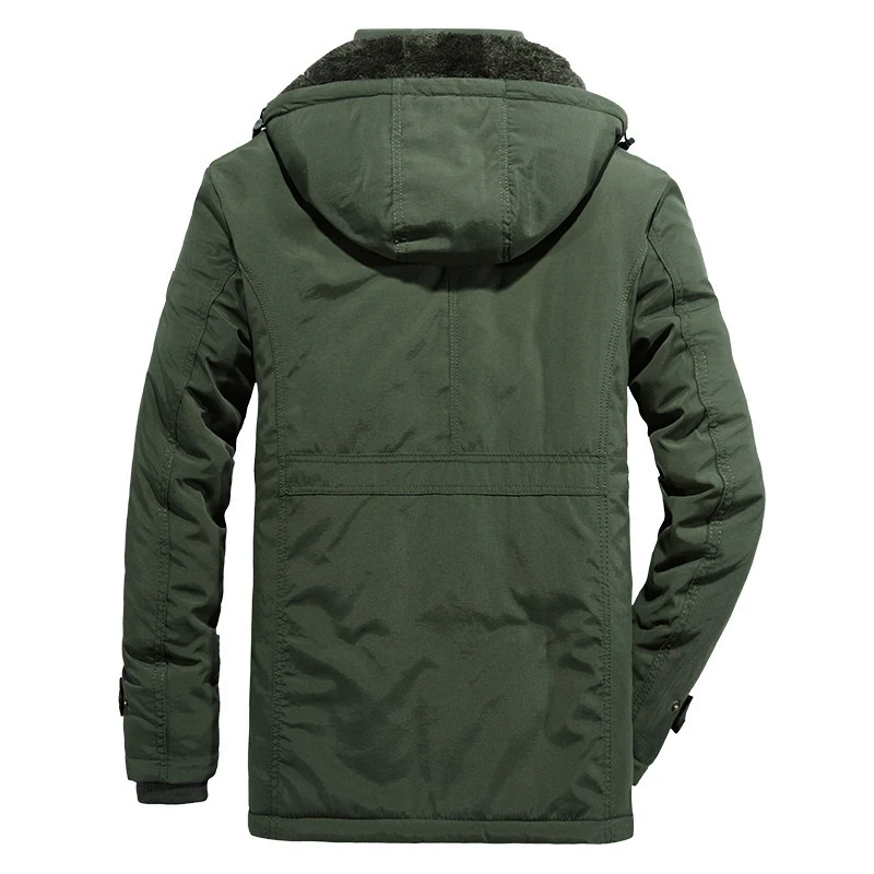Herren Wasserfeste Outdoor-Jacke mit Fleece-Futter Drune