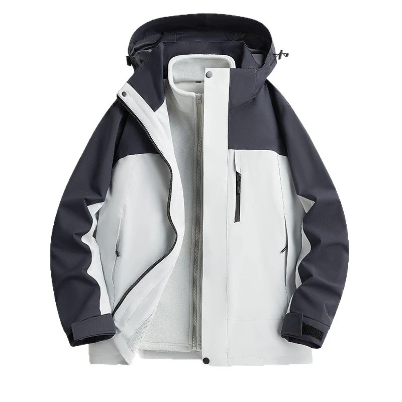 Herren Wasserfeste Funktionale Outdoor-Jacke Drune