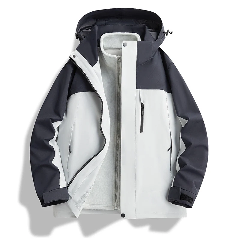 Herren Wasserfeste Funktionale Outdoor-Jacke Drune