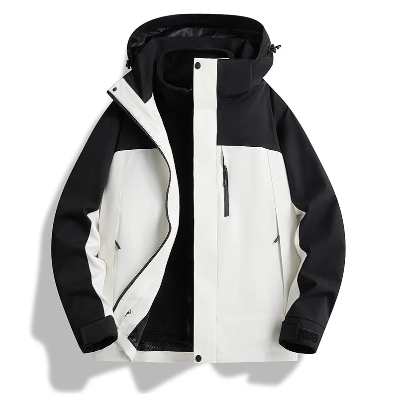 Herren Wasserfeste Funktionale Outdoor-Jacke Drune