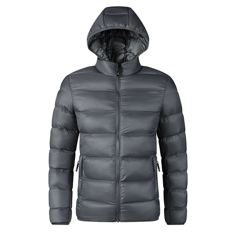 Herren Wasserdichte Steppjacke mit Kapuze Drune