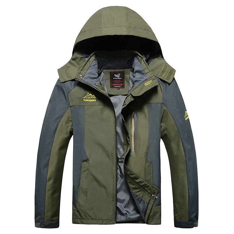 Herren Wasserdichte Outdoorjacke Drune