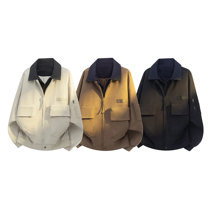 Herren Utility-Jacke mit praktischen Taschen Drune