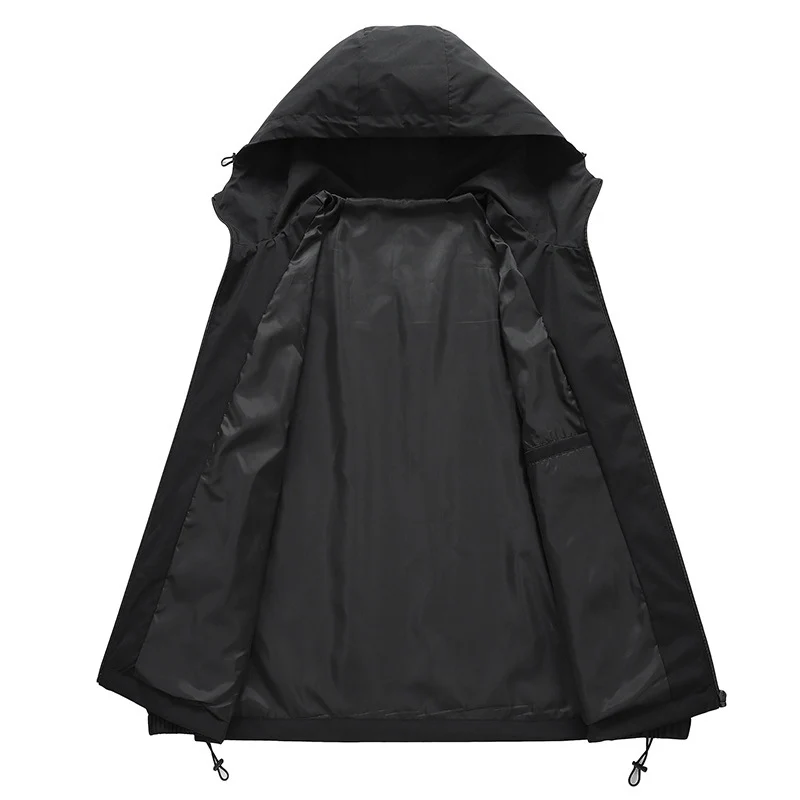 Herren Sportliche Windjacke Drune
