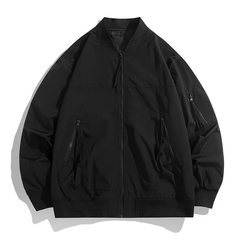 Herren Sportliche Übergangsjacke mit praktischen Reißverschlusstaschen Drune
