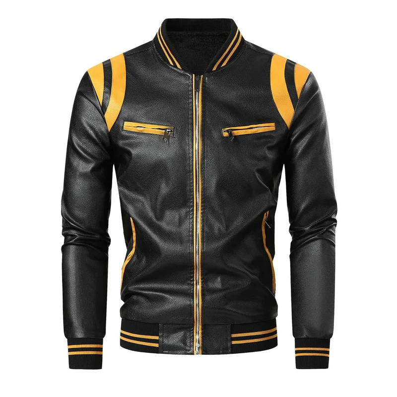 Herren Sportliche Bikerjacke Drune