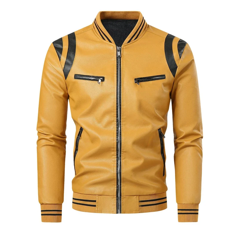 Herren Sportliche Bikerjacke Drune