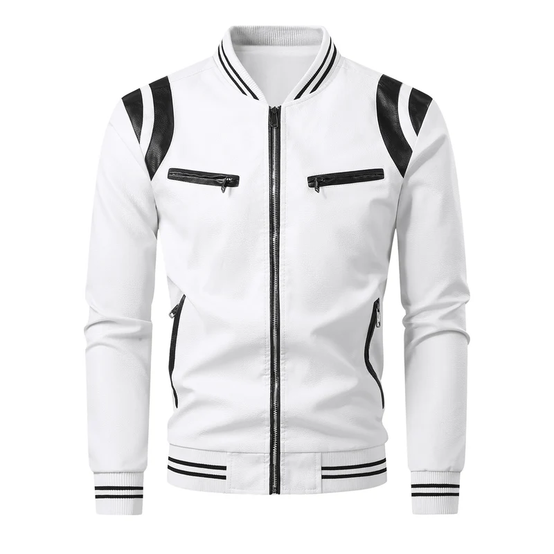 Herren Sportliche Bikerjacke Drune