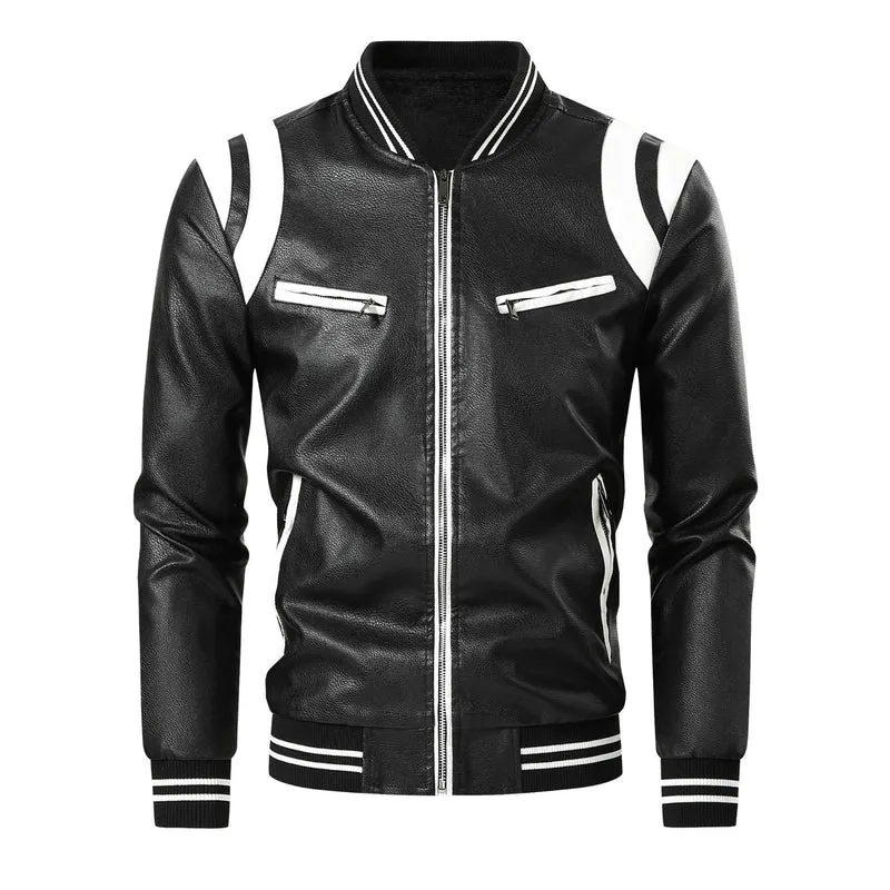 Herren Sportliche Bikerjacke Drune