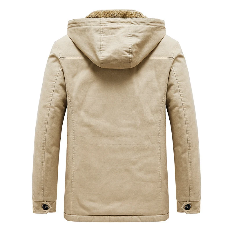 Herren Robuste und Warmgefütterte Outdoor-Jacke Drune