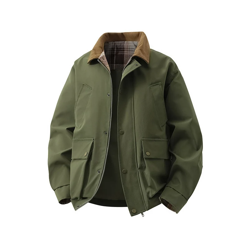 Herren Robuste Arbeitsjacke mit praktischen Taschen Drune