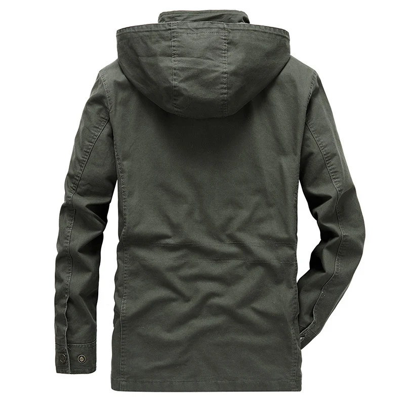 Herren Multifunktionale Übergangsjacke mit Kapuze Drune