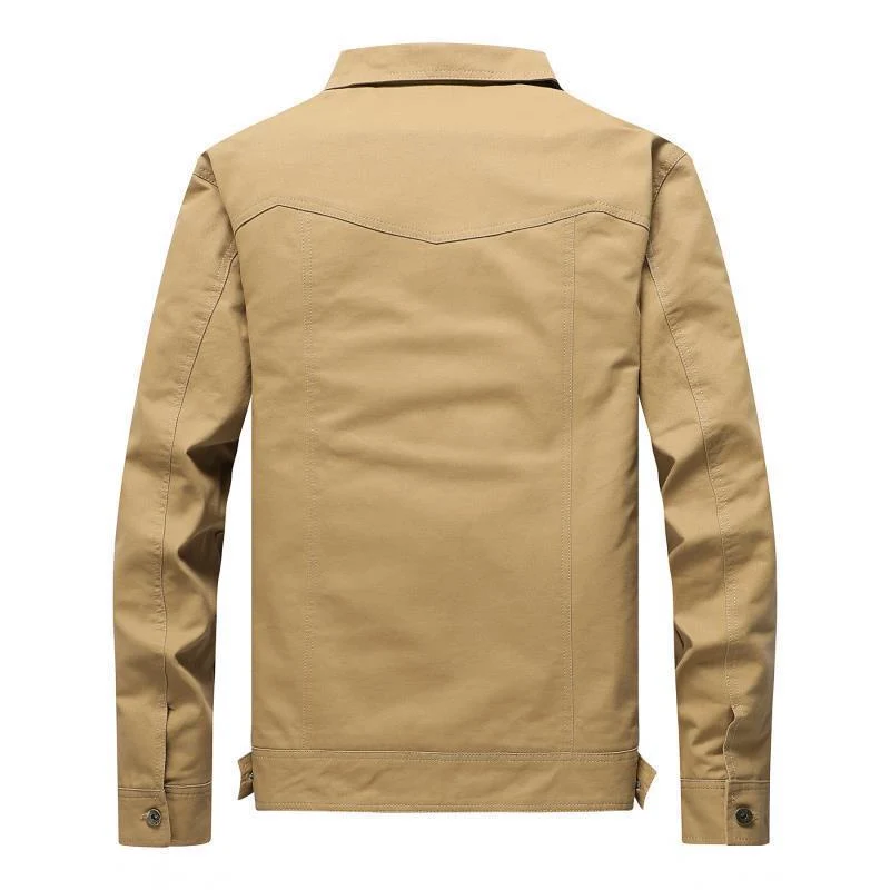 Herren Modische Utility-Jacke mit praktischen Taschen Drune