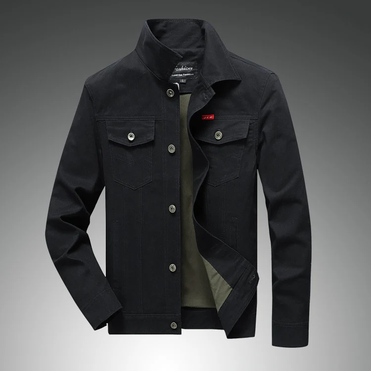 Herren Modische Utility-Jacke mit praktischen Taschen Drune