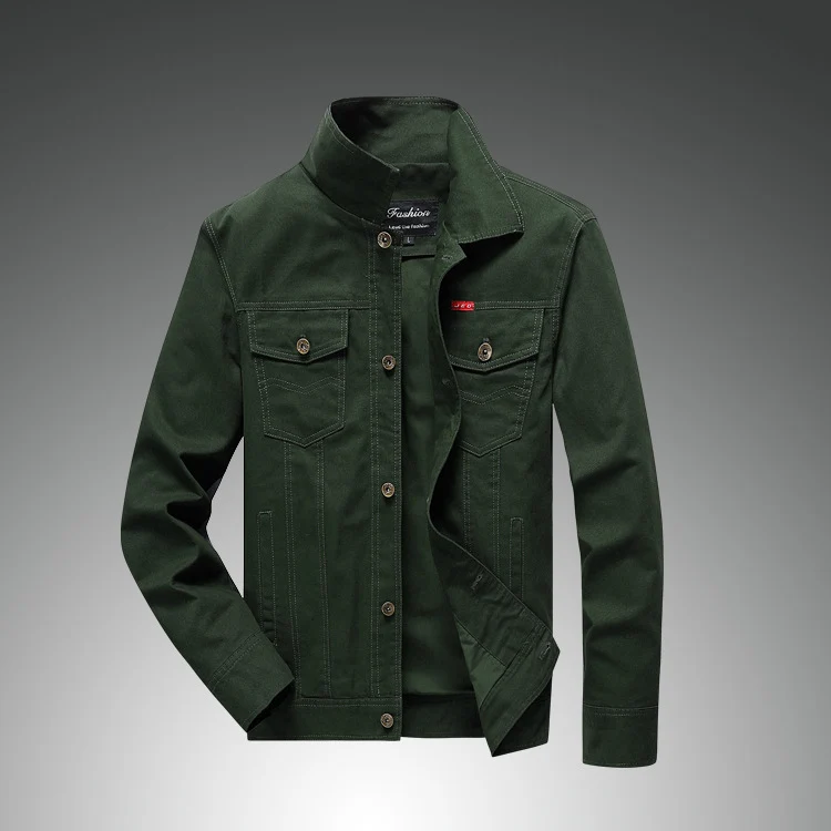 Herren Modische Utility-Jacke mit praktischen Taschen Drune