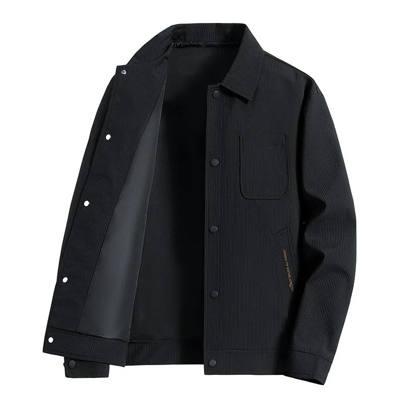 Herren Modische Utility-Jacke Drune