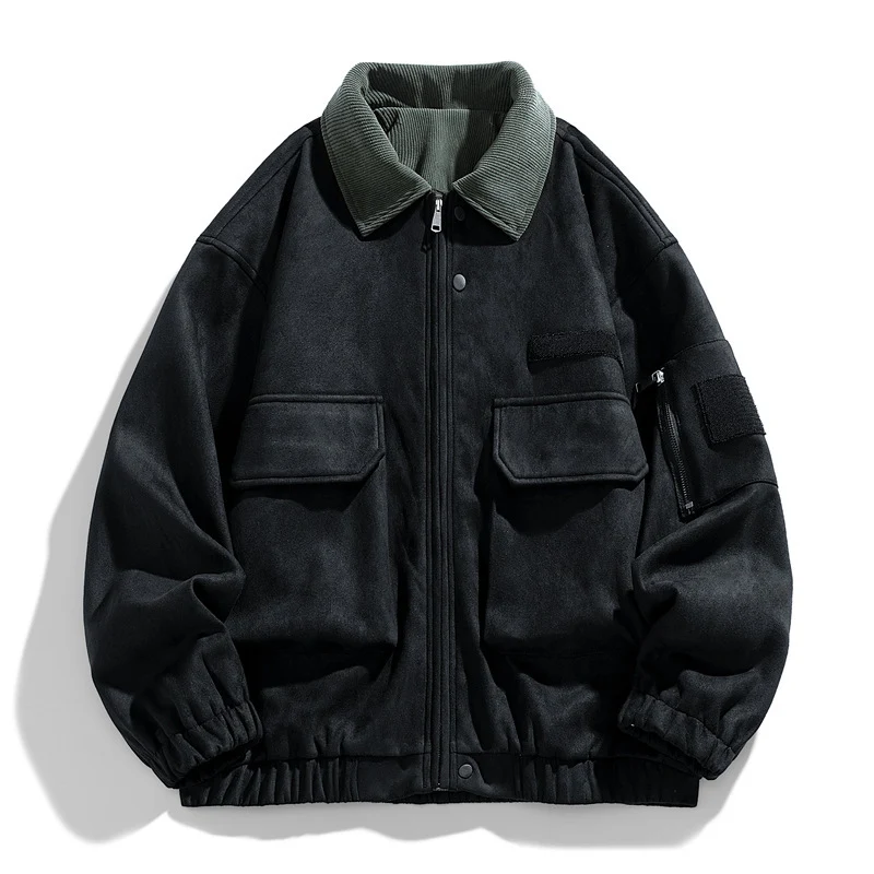 Herren Modische und vielseitige Utility-Jacke Drune