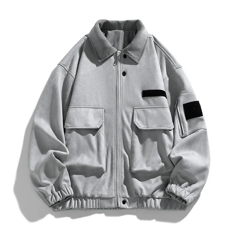 Herren Modische und vielseitige Utility-Jacke Drune