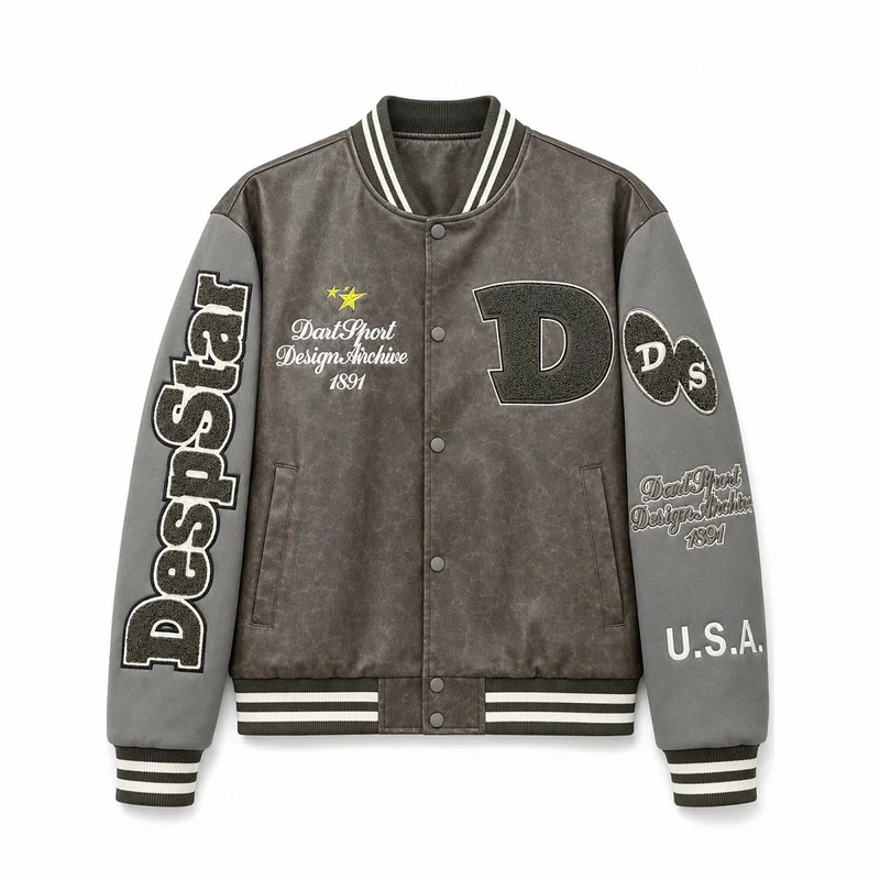 Herren Modische Steppjacke mit sportlichem Design Drune