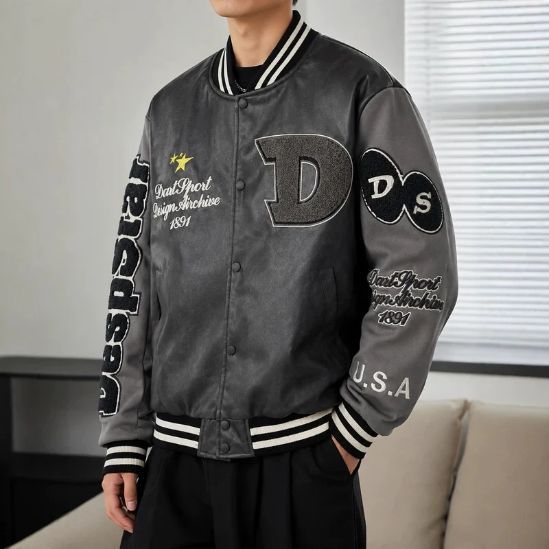 Herren Modische Steppjacke mit sportlichem Design Drune
