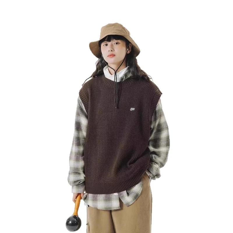 Herren Modischer ärmelloser Pullover Drune