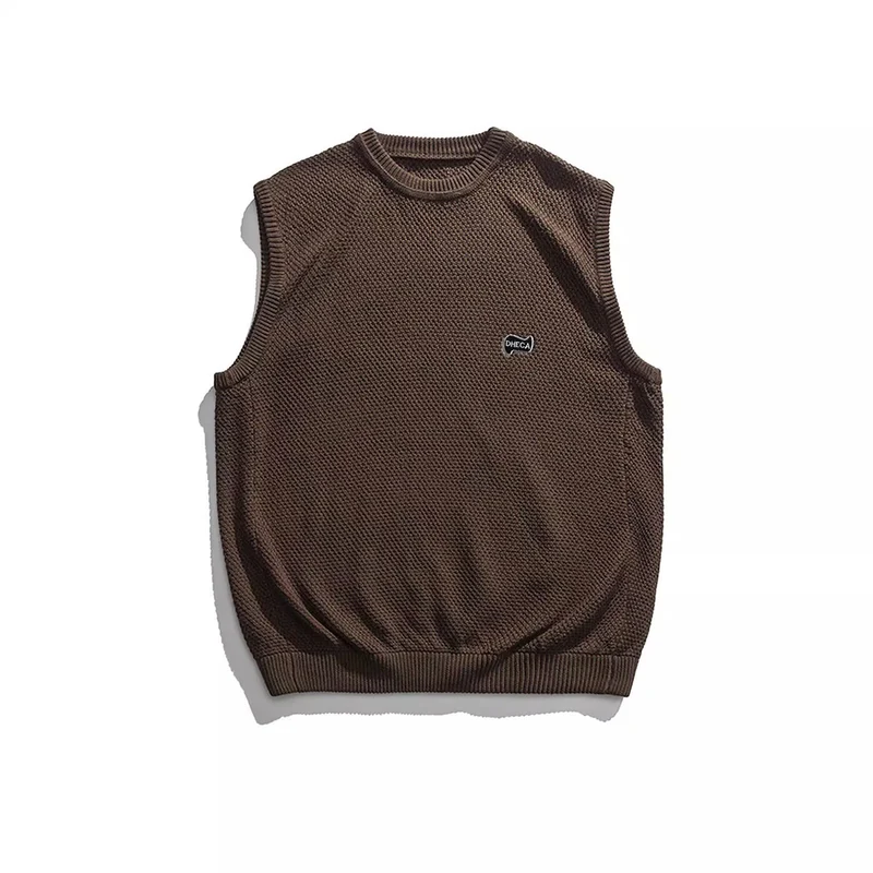 Herren Modischer ärmelloser Pullover Drune