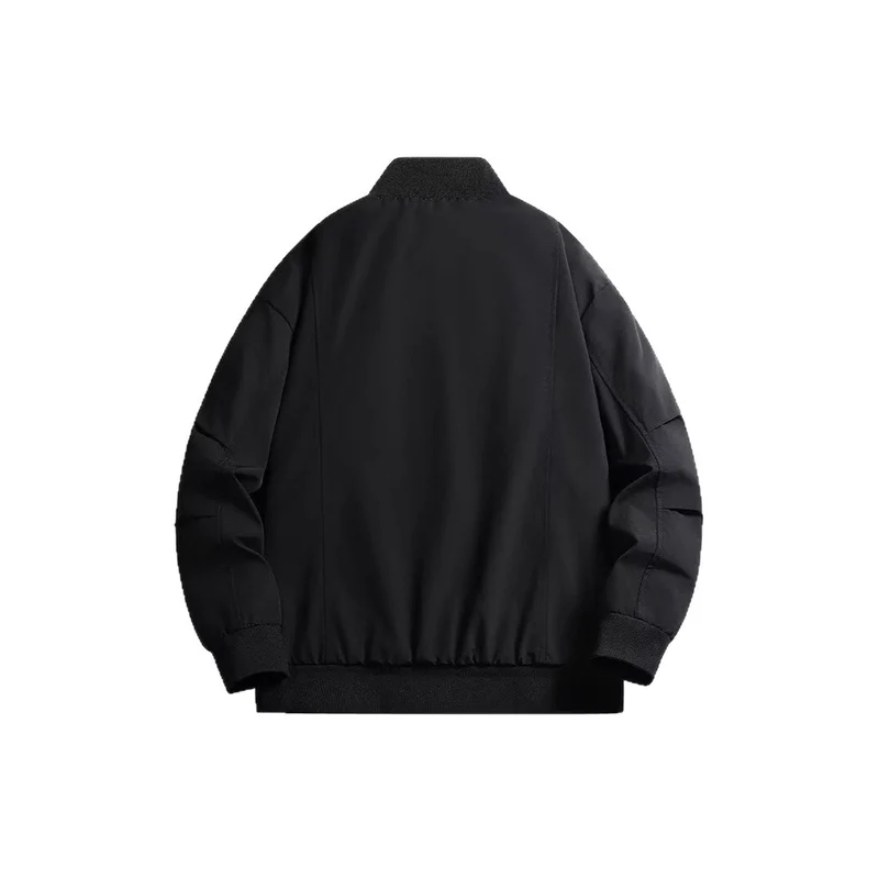 Herren Modische Steppjacke mit hohem Kragen Drune