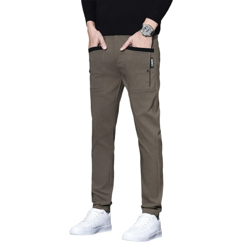 Herren Modische Cargo-Hose mit seitlichen Taschen Drune