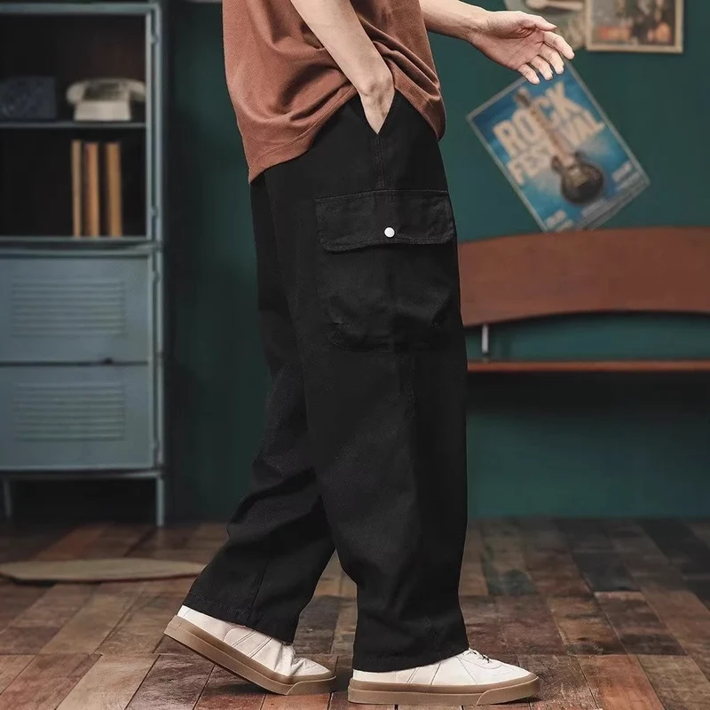 Herren Modische Cargo-Hose mit praktischen Seitentaschen Drune