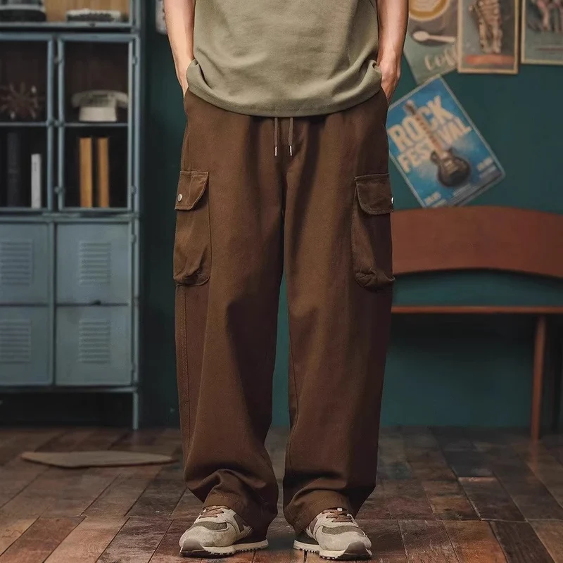 Herren Modische Cargo-Hose mit praktischen Seitentaschen Drune