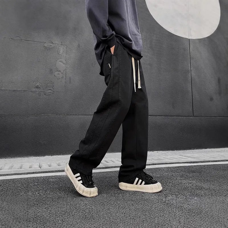 Herren Lässige weite Jogginghose Drune