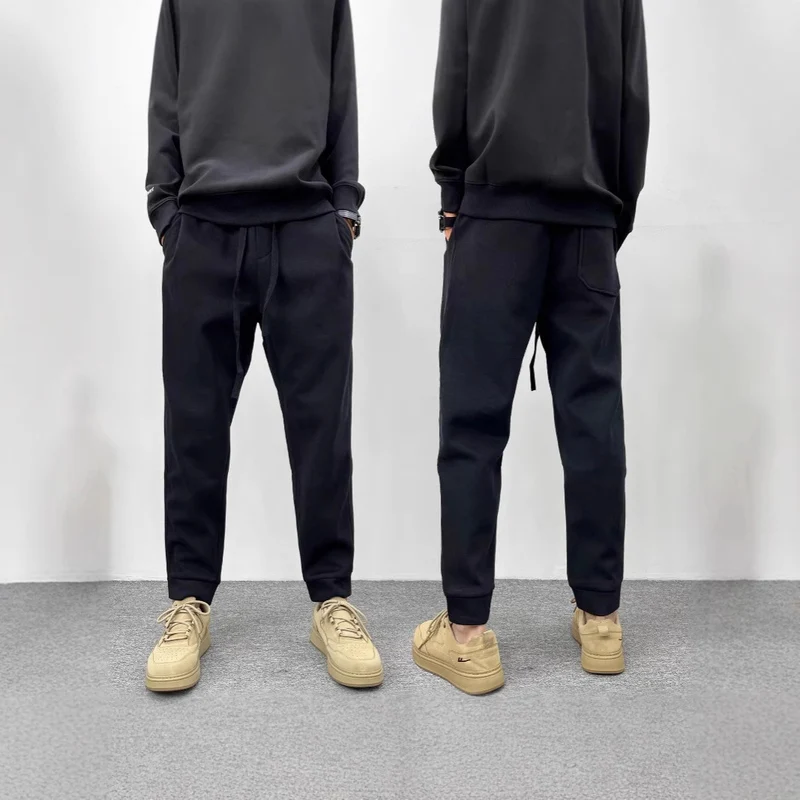 Herren Lässige Sweatpants mit elastischem Bund Drune