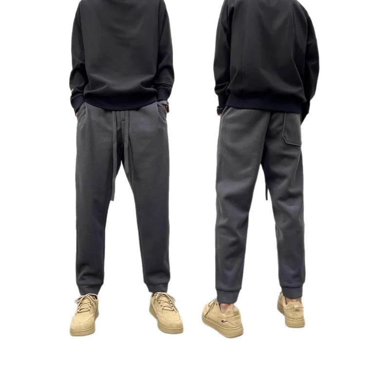 Herren Lässige Sweatpants mit elastischem Bund Drune