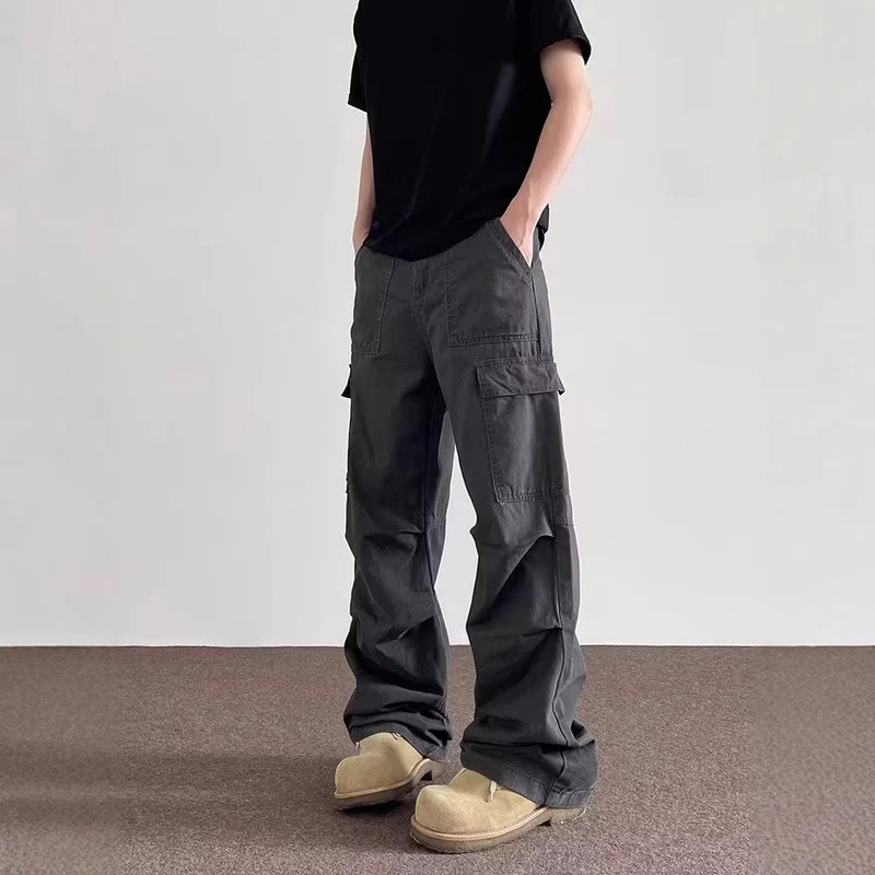 Herren Lässige Oversized Cargo-Hose Drune