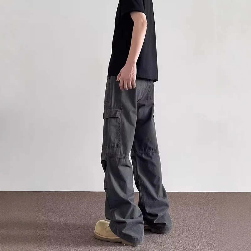Herren Lässige Oversized Cargo-Hose Drune