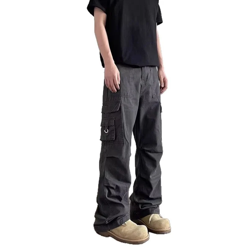 Herren Lässige Oversized Cargo-Hose Drune