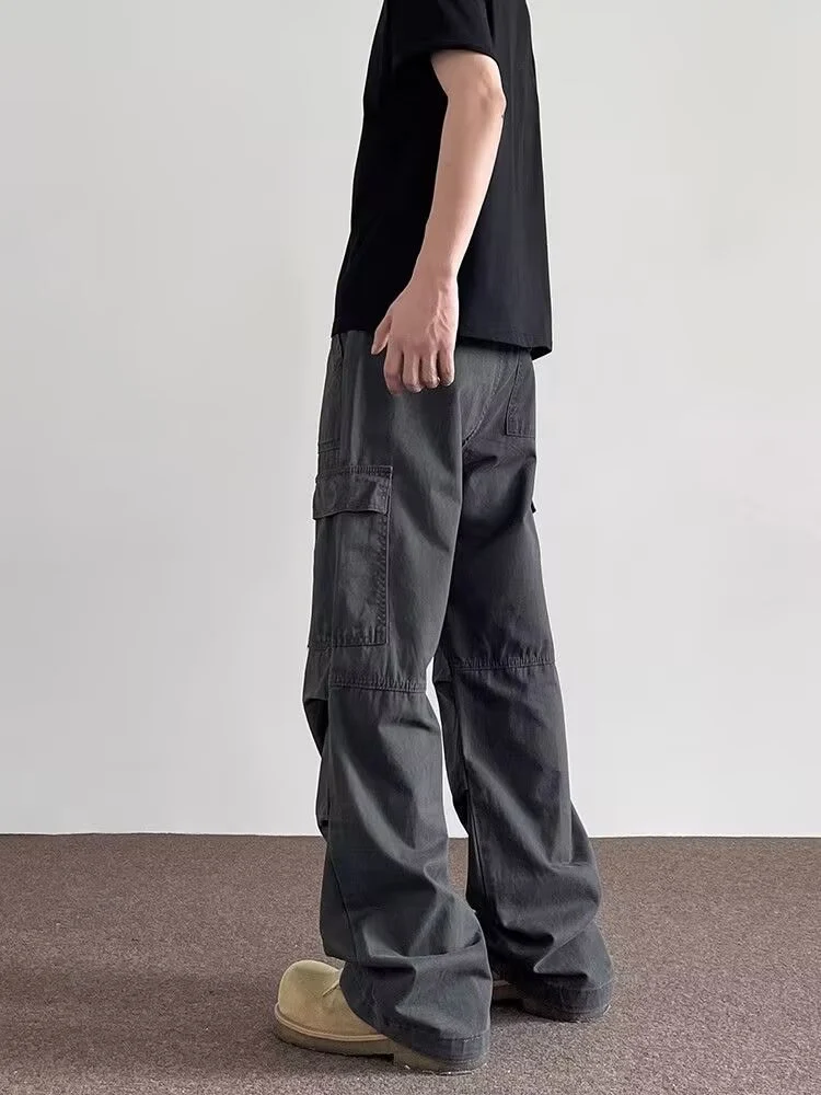 Herren Lässige Oversized Cargo-Hose Drune
