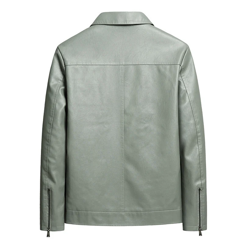 Herren Modische Kunstlederjacke Drune 1788321957