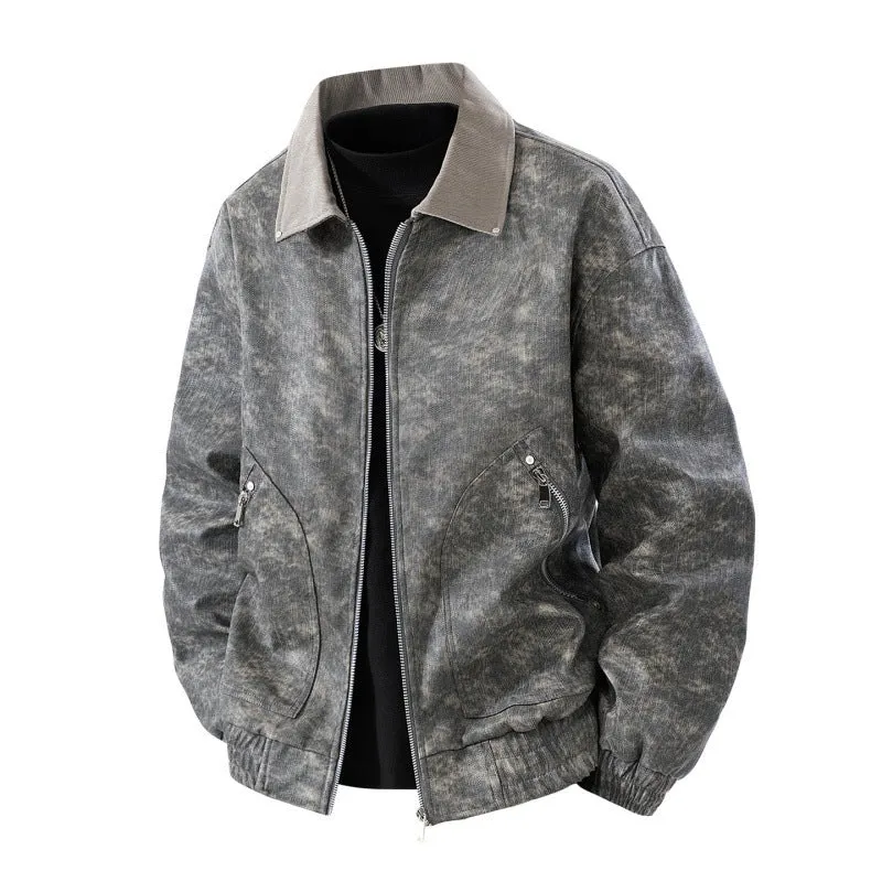 Herren Modische Freizeitjacke Drune