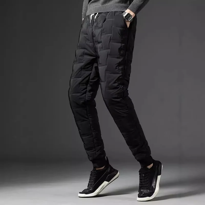 Herren Modische Freizeit-Pufferhose Drune