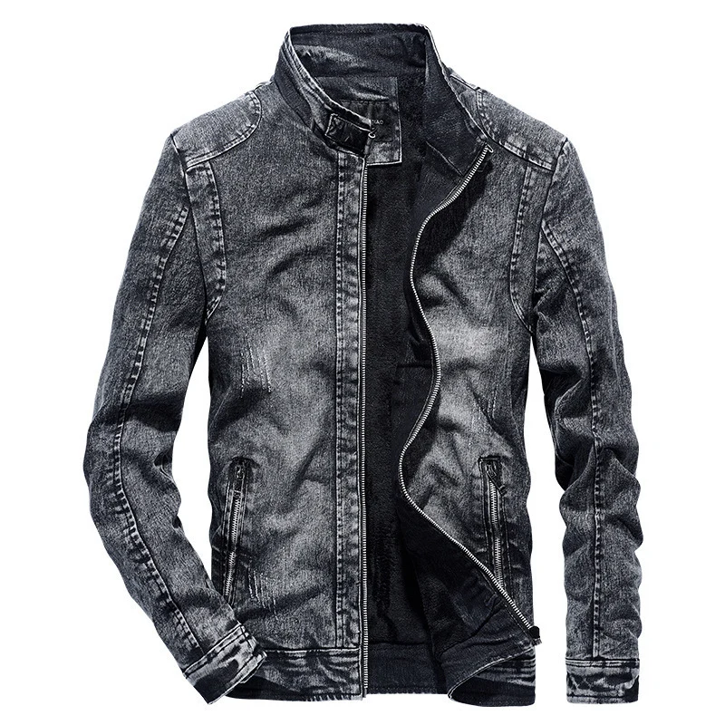 Herren Modische Denimjacke Drune